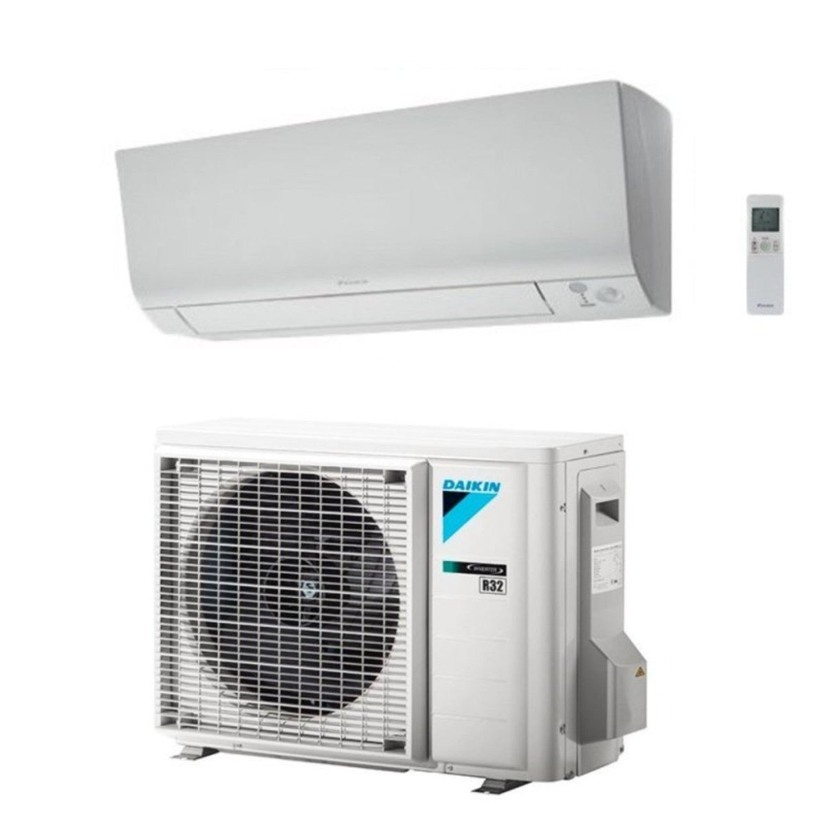 Daikin air conditioning indoor unit, outdoor unit and remote control