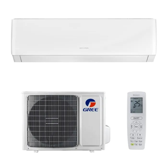 Gree Pulsar GWH18AGD-K6DNA1D indoor unit, outdoor unit and remote
