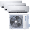 Heinner Multi Split HACMS-HS249912WH++ with three indoor units and outdoor unit