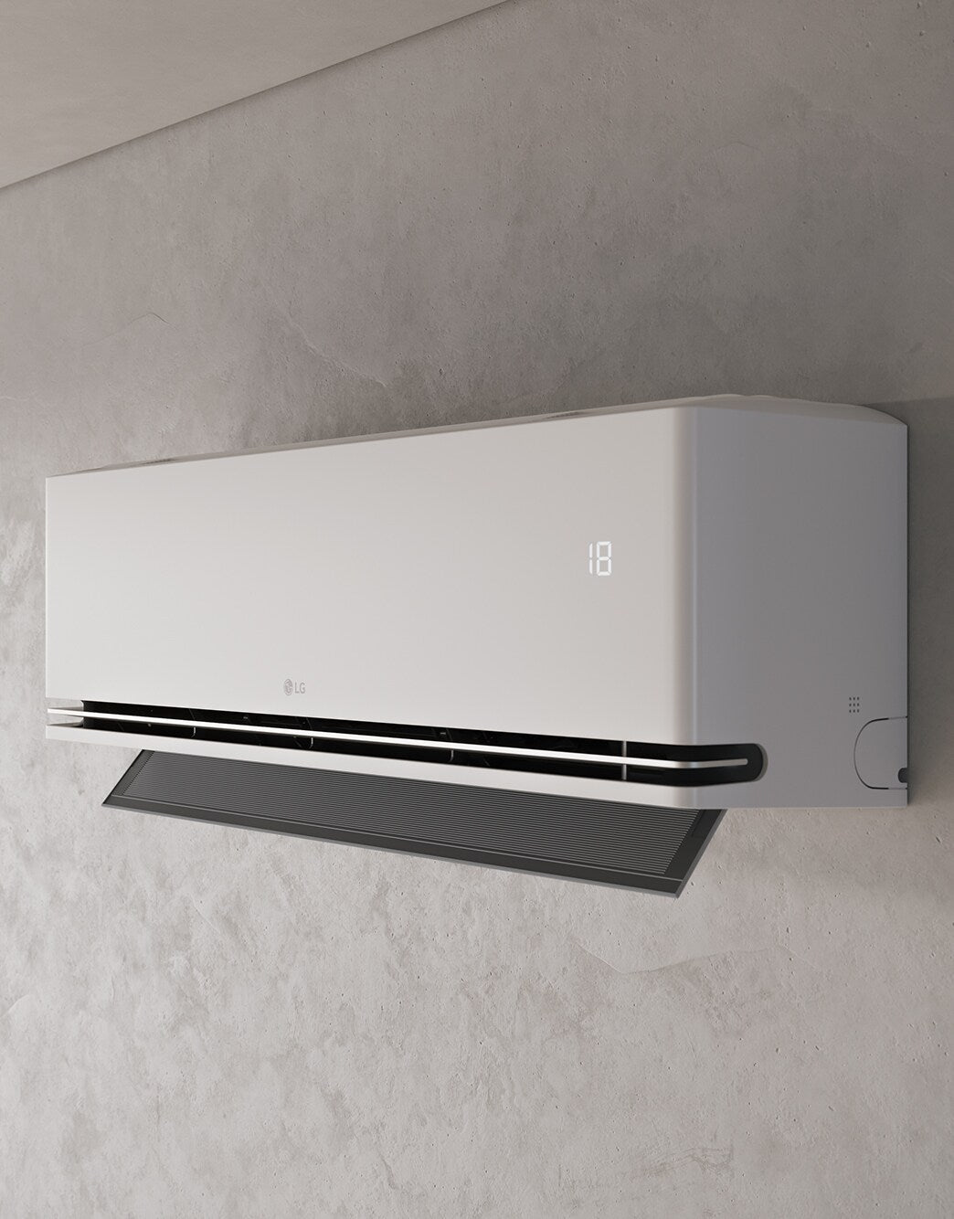 LG DUALCOOL Premium H12S1P indoor unit