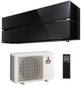 Mitsubishi Electric MSZ-LN50VGB MUZ-LN50VG Onyx Black with outdoor unit and remote